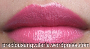 NYX Xtreme Lip Cream in Pinky Nude on my lips